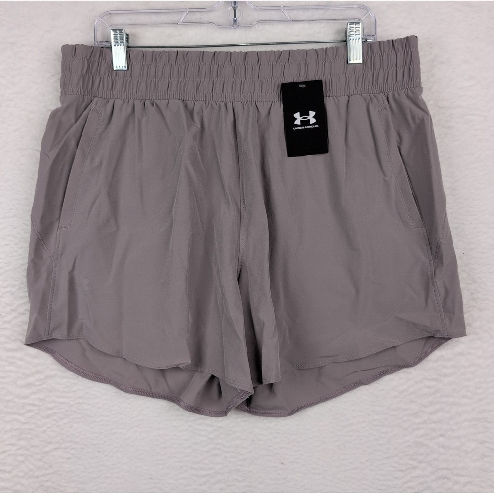 NWT Under Armour Women's UA Vanish 5in Shorts Harbor Blue Size XL